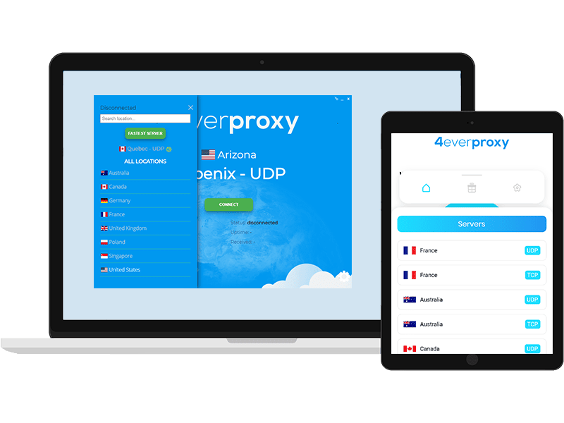 4everproxy App